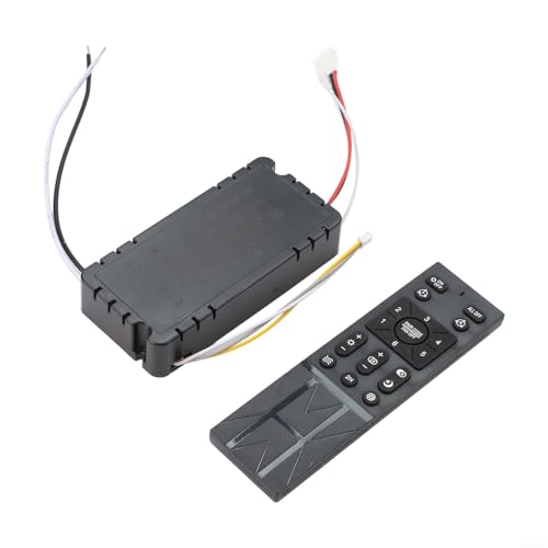 Deckenventilator Licht Fernbedienung Wireless Dimmen Controller Treiber Zubehör, Kabellose Fernbedienung für Deckenventilatorlicht mit 6 einstellbaren Geschwindigkeiten von FABULETTA