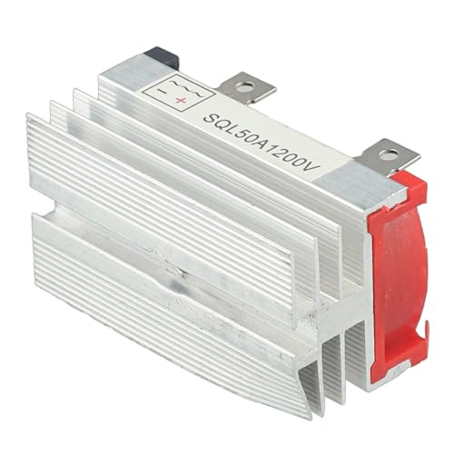 Drie Fase Brug Gelijkrichter, SQL 50A 1000V High Power Aluminium 3 Fase Diode Bridge Gelijkrichter Brushless Generator met Heatsink von FABULETTA