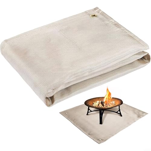 Feuerfeste Matte Deck Grillschutz Waschbar Und Wiederverwendbar von FABULETTA