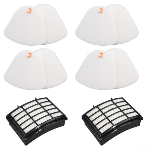 Filter Set für Shark CU512 CU530 CU500 Navigator für Lift-Away XL Staubsauger, 2 Filter 4 Schaumstoff 4 Filz Ersatzteile Filter Set für Shark CU512 CU530 CU500 Navigator für Lift-Away XL Staubsauger, 2 Filter 4 Schaumstoff 4 Filz Ersatzteile von FABULETTA