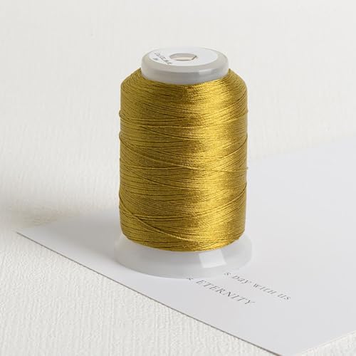 Handgefertigte Projekte Jade -Thread 350 M/Rollen 70 Mmx45 Mm (Earthy yellow 26) von FABULETTA
