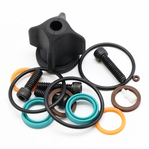 Hydraulik-Kontrollventil-Dichtungsset 6816250 Reparatursatz für Kompaktlader 751 753 763 773 863 864 aus Hochleistungs-ABS und Gummi von FABULETTA