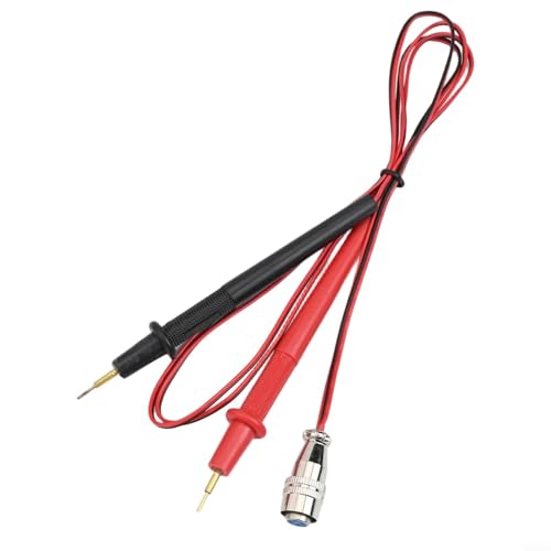 Kelvin-Clip mit USB-Stromversorgung für schnelle und genaue Innenwiderstandsprüfungen, Vierdrahtiger Akku-Innenwiderstands-Tester Prüfspitze Kelvin-Klemme für Elektronik-Ingenieure(C) von FABULETTA