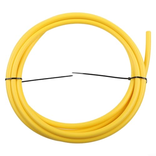 Kupferrohr-Biegeset für Klimaanlagen CT-205 PE Kunststoff Rohrbiegerwerkzeug 1/4 3/8 1/2 5/8 Zoll Inneninstallation Pipeline Biegestreifen Set 4M Länge(Yellow) von FABULETTA