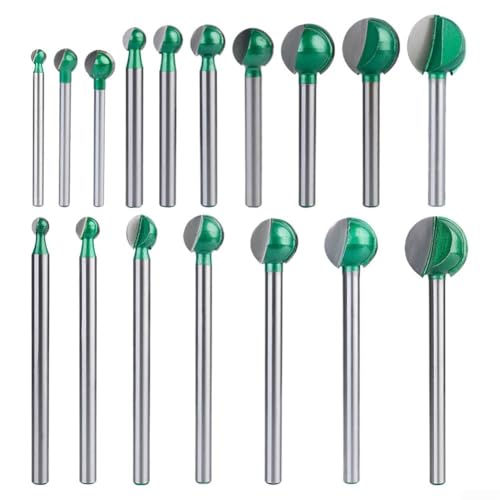 Langer Schaftkugel End -Mahlen -Cutter Design Des Runden Griffs (6x22mm) von FABULETTA