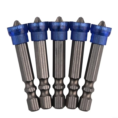 Magnetschraubendreher -Bit Schraubendreherhalterring Zoll Hex (blue) von FABULETTA