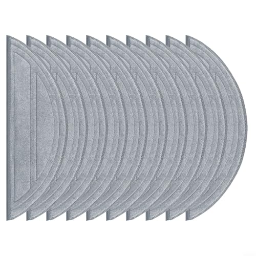Mikrofaser Wischmopp Tuch für Q10 S5 Q10 S5+ Q10 VF Q10V Q10V+ Saugroboterzubehör Staubsauger Ersatzteile 4/10 Pack(10 PACK) von FABULETTA
