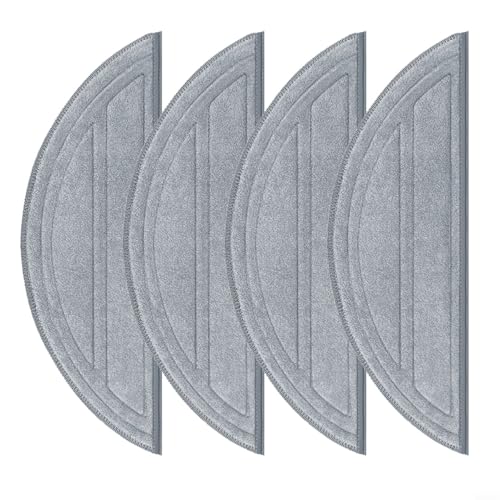Mikrofaser Wischmopp Tuch für Q10 S5 Q10 S5+ Q10 VF Q10V Q10V+ Saugroboterzubehör Staubsauger Ersatzteile 4/10 Pack(4 PACK) von FABULETTA
