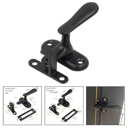 Resistant Stainless Steel Door Lock Sliding Latch Handle Buckle (S) von FABULETTA