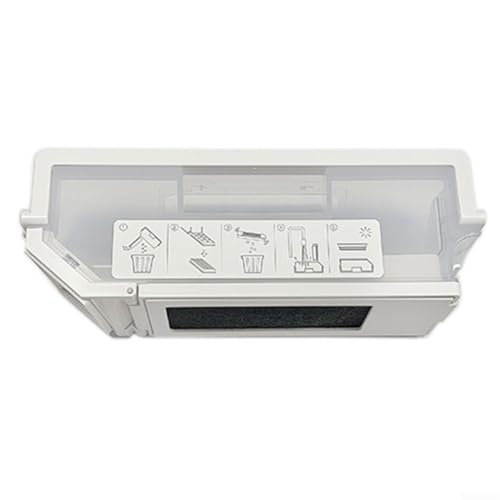 Staubbox Ersatzteil für Ecovacs für Deebot T20/T20 Turbo/T20 Plus Staubsaugerroboter, große Kapazität, robuste Kunststoffkonstruktion, einfache Installation und Entfernung, langlebig von FABULETTA