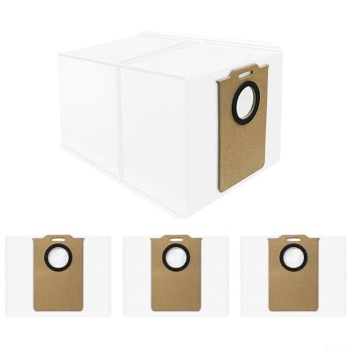 Staubsauger Beutel 3,5L mit automatischer Entleerung, für MONSGA für MV3, aus Meltblown-Fasern und Vlies, 99,97% Feinstaubfilterung, reissfest, hygienische Staubaufnahme(4 PACK) von FABULETTA