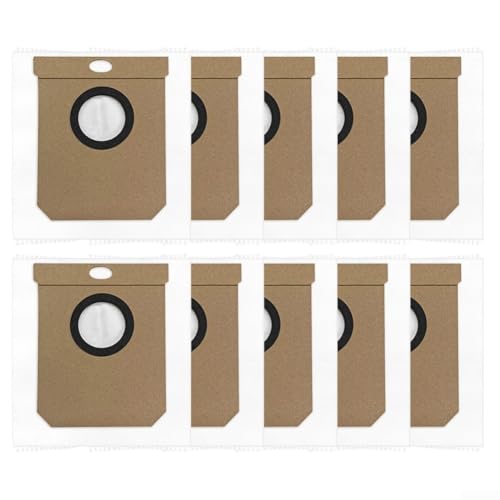 Staubsaugerbeutel 3,5 L aus Meltblown-Fasern und Vlies, hochfeine Filterung 99,97% für saubere Luft, reißfest und hygienisch, kompatibel mit für Conga 20090 ProAI(10 PACK) von FABULETTA