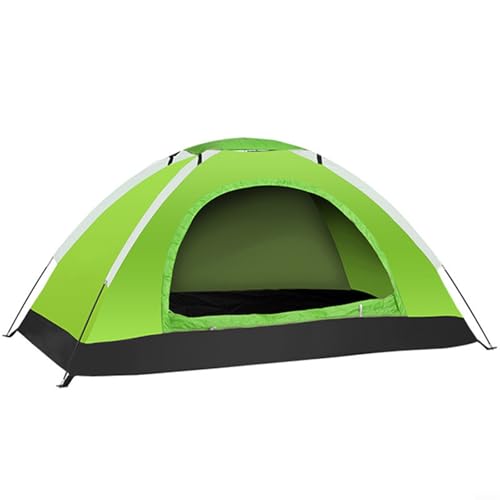 Ultraleichtes Camping Zelt 1-2 Personen mit Tragetasche 190T Polyester Oxford Stoff Doppeltür Design für Backpacking Wandern Outdoor Abenteuer(1 person Green) von FABULETTA