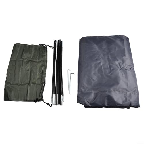 Ultraleichtes Camping Zelt 1-2 Personen mit Tragetasche 190T Polyester Oxford Stoff Doppeltür Design für Backpacking Wandern Outdoor Abenteuer(2 person Army Green) von FABULETTA
