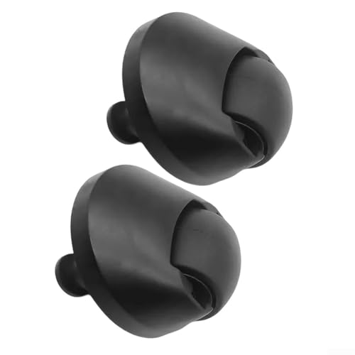 Vorderrad Laufrolle für Dreame D9/L20 Ultra/X40 Ultra/X40 Master/L40 Ultra/L10s Pro für Gen2 Saugroboter Ersatzteil Zubehör Reparatur Wartung Schwarz Plastik(2 PACK) von FABULETTA