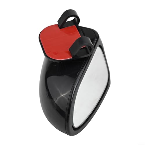 Wide Angle Car Blind Spot Mirror, 360 Degree Adjustable, HD Glass Lens (Black left) von FABULETTA