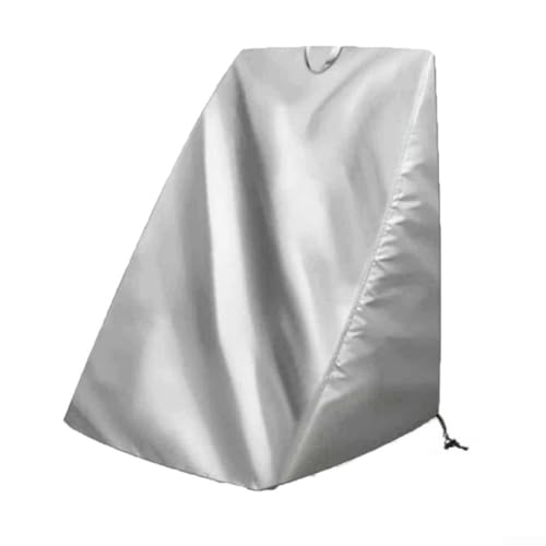 210D Outdoor-Schlauchtrommelabdeckung mit Zugseil, perfekt zum sicheren Schutz Ihrer Gartengeräte (Silber 210D) von FACAIIO