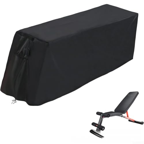 600D Oxford Fabric Protective Weight Bench Cover, Adjustable with drawstrings, breathable ventilation, engineered to protect benches from dirt, scratches, and weather damage von FACAIIO