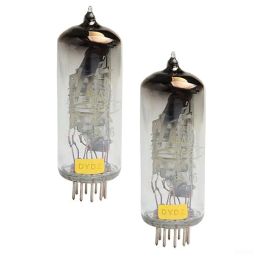 6E2 Electron Tube Eye Tube Fluoreszenz Tuning Indikator Röhren 2 Stück Kompatibel mit Vintage Audiosignalgeräten von FACAIIO