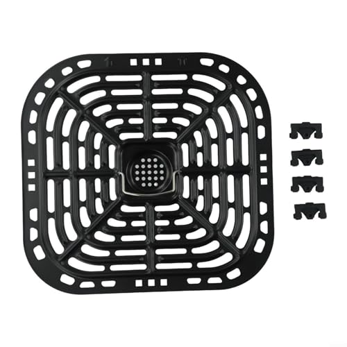 Air Fryer Crisper Plate Replacement Non Grill Pan for Perfectly Cooked Meals (1 * Air Fryer Grill Pan) von FACAIIO
