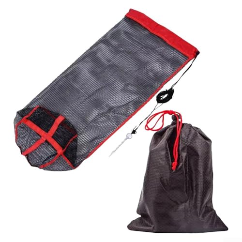 Angelnetztasche mit stabilem Design und praktischen Tragemöglichkeiten (60 x 1 m) von FACAIIO