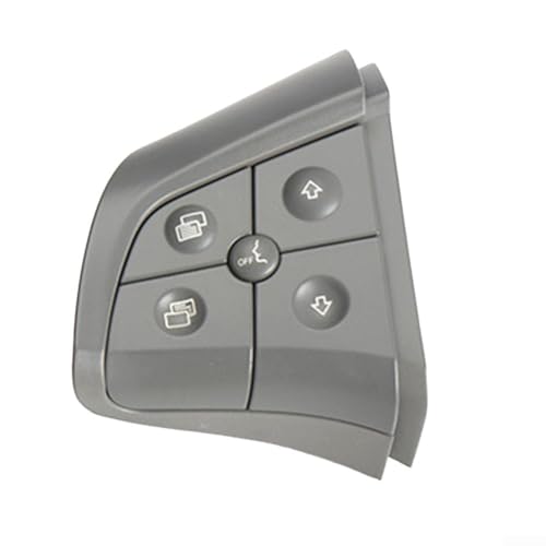 Auto Lenkradknöpfe Multifunktions-Ersatz für Mercedes für Benz W164 W245 B Klasse und W251 R Klasse Modelle von 2006 bis 2011 (Modell B Grau L) von FACAIIO