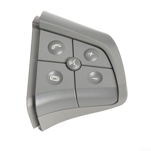 Auto Lenkradknöpfe Multifunktions-Ersatz für Mercedes für Benz W164 W245 B Klasse und W251 R Klasse Modelle von 2006 bis 2011 (Modell B Grau R) von FACAIIO