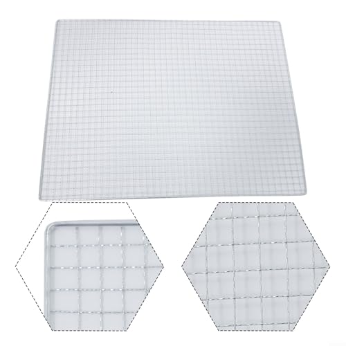 BBQ Grill Mesh für gleichmäßiges Kochen für Rind, Huhn, Fisch und Gemüse bei Veranstaltungen im Freien (50 x 38 cm) von FACAIIO
