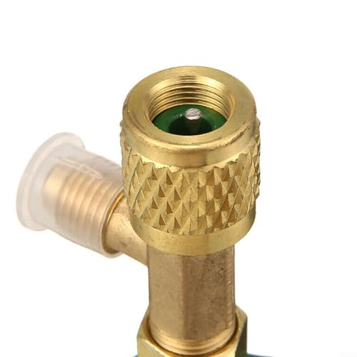 Effizienter AC Dosenhahn Ventil Flaschenöffner, geeignet für R22 R134a R410A, 1/4 SAE-Anschluss von FACAIIO