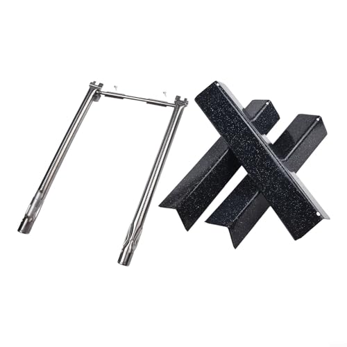 Ersatz-Grillteil-Set für Flavor Bars und Brenner für Weber For Spirit I&II 200 E210 E220 S210, einfache Wartungslösung für Ihren Grill Ersatz-Grillteil-Set für Flavor Bars und Brenner für Weber For Spirit I&II 200 E210 E220 S210, einfache Wartungslösung für Ihren Grill von FACAIIO