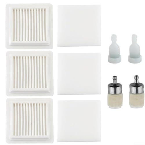 Ersatz-Luftfilter-Set, kompatibel mit Echo PAS 2620 3020 Trimmer Modell A226002030 für verbesserte Filtration und Motoreffizienz von FACAIIO