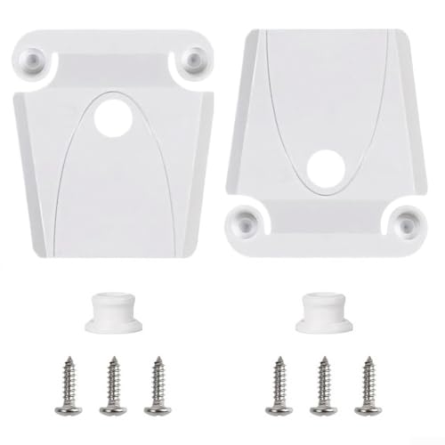 Ersatz-Verriegelungs-Set für Iglu-Kühler Modell 24013 für 50165 Quart mit Kunststoffbeschlägen und Schrauben (2 Stück) von FACAIIO