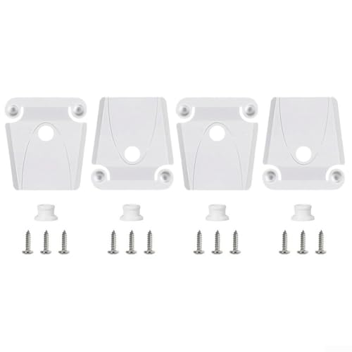 Ersatz-Verriegelungs-Set für Iglu-Kühler Modell 24013 für 50165 Quart mit Kunststoffbeschlägen und Schrauben (4 Stück) von FACAIIO