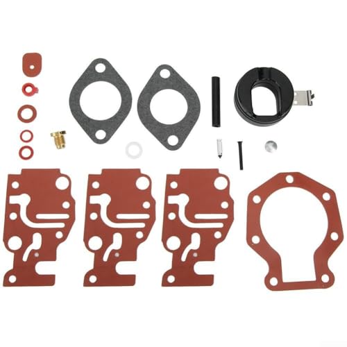 Ersatz für Vergaser-Reparatursatz für Johnson und für Evinrude Außenborder 6 8 9 9 15 20 für HP Aftermarket Teil 0439073 kompatibel mit GLM 40600 Leone 18 7219 1300 08691 Ersatz für Vergaser-Reparatursatz für Johnson und für Evinrude Außenborder 6 8 9 9 15 20 für HP Aftermarket Teil 0439073 kompatibel mit GLM 40600 Leone 18 7219 1300 08691 von FACAIIO