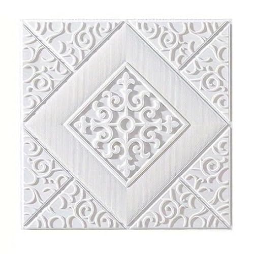 FACAIIO 3D Foam Brick Wall Stickers Selbstklebende wasserdichte Paneele für Wohnkultur Schalldämmung Anti-Kollision 30 Pack Weiß FACAIIO 3D Foam Brick Wall Stickers Selbstklebende wasserdichte Paneele für Wohnkultur Schalldämmung Anti-Kollision 30 Pack Weiß von FACAIIO