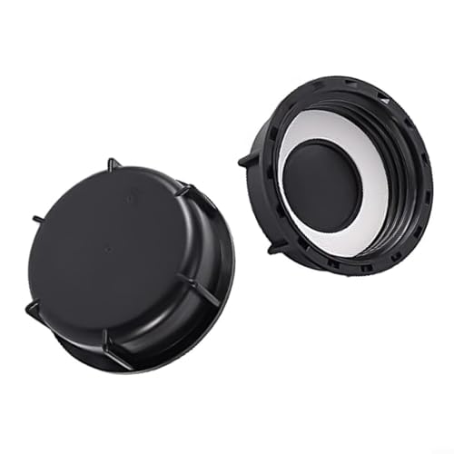 FACAIIO IBC Tankabdeckung S100 x 8 Endkappe Gartenschlauch Wasserhahn Adapter Fitting Wasserspeicher Regen Zubehör für britische europäische Behälter 2 Stück von FACAIIO