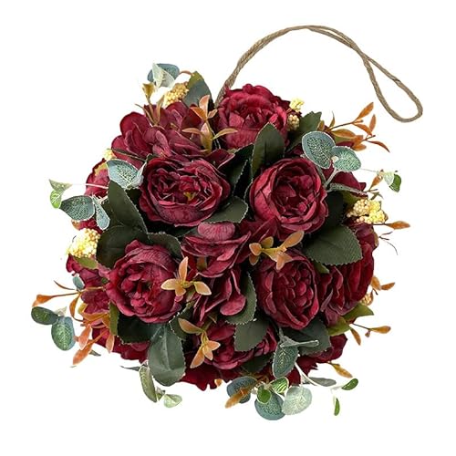 FACAIIO Künstliche Blume hängende Kugel 20cm Durchmesser für Hochzeitszeremonie und Heimdekoration im Wohnzimmer oder Schlafzimmer FACAIIO Künstliche Blume hängende Kugel 20cm Durchmesser für Hochzeitszeremonie und Heimdekoration im Wohnzimmer oder Schlafzimmer von FACAIIO