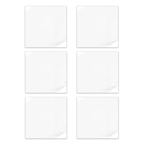 FACAIIO Quadratische Acryl-Spiegel-Wandaufkleber, 20 x 20 cm, wasserdicht, dekorative Fliesen für Badezimmer, Schlafzimmer, Esszimmer, Heimdekoration, 6 Stück FACAIIO Quadratische Acryl-Spiegel-Wandaufkleber, 20 x 20 cm, wasserdicht, dekorative Fliesen für Badezimmer, Schlafzimmer, Esszimmer, Heimdekoration, 6 Stück von FACAIIO