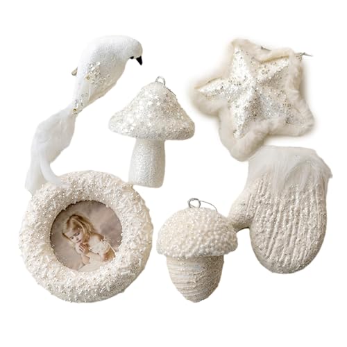 FACAIIO Weihnachtskugel-Ornament-Set für Baumdekoration, 6/8 Stück, bruchsichere hängende Kugeln für Urlaub, Hochzeit, Party, Zuhause, Garten FACAIIO Weihnachtskugel-Ornament-Set für Baumdekoration, 6/8 Stück, bruchsichere hängende Kugeln für Urlaub, Hochzeit, Party, Zuhause, Garten von FACAIIO