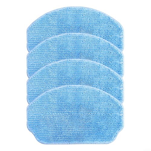 FACAIIO Wischmopp-Pads für Roboter-Staubsauger, Ersatz-Set für Conga 999 Modell Mikrofaser-Reinigungstuch von FACAIIO