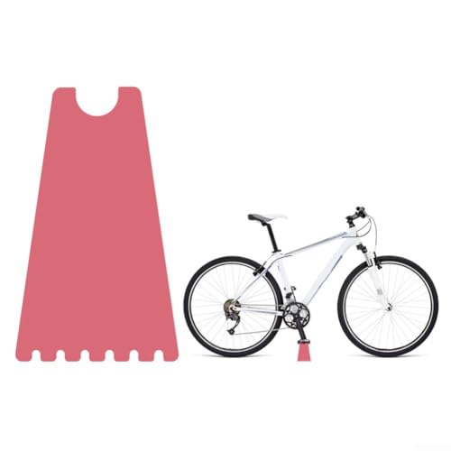 Fahrradständer, Fahrrad-Parkhalterung, Mountainbike, transparenter Display-Ständer, Klappfahrrad-Parkhalterung (transparent0 (Rosa) von FACAIIO