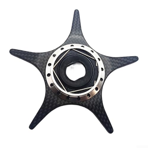 Für DAIWA für KTF Kohlefaser-Zugentladung, 56 mm mit eingebautem Sound, kompatibel mit Forsteez- und Fortatula-Serienrollen (silberfarben) von FACAIIO