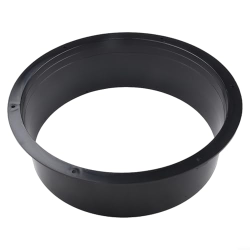 Gerader Rohrflansch für ABS-Luftkanalverbindungen, geringer Widerstand für optimale Belüftung (250 mm) von FACAIIO