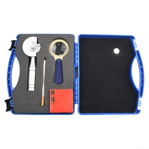 Haftungsprüfer-Set mit 13-mm-Klingen, 3-in-1-Kreuzschnitt-Werkzeug zur Bewertung der Klebkraft der Beschichtung von FACAIIO