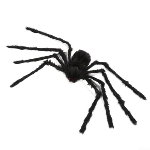 Halloween Riesiges Spinnennetz für Hof und Gartendekoration, dehnbares Spinnennetz für den Innen- und Außenbereich, hergestellt aus wetterbeständigem Stoffmaterial (Spider-M) von FACAIIO