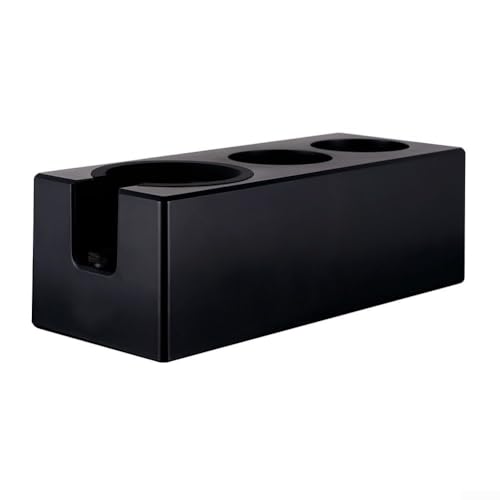 Kaffee-Tamperstation für Zuhause und Gebrauch, perfekt für Siebträger in mehreren Größen (schwarz, 58 mm) von FACAIIO