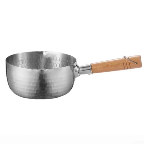 Kompaktes Design 304 Edelstahl Nudeltopf für schnelle Zubereitung von Mahlzeiten (18 cm ohne Deckel) von FACAIIO