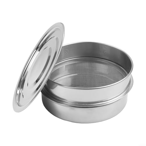 Kompaktes und stapelbares Sprossen-Tablett, rostbeständiger Edelstahl für langfristige Gartenarbeiten (A) von FACAIIO