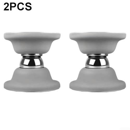 Magnetischer Türstopper mit zuverlässigem Design, kein Stanzen und starke Saugkraft für bequeme Nutzung (2 Stück) von FACAIIO