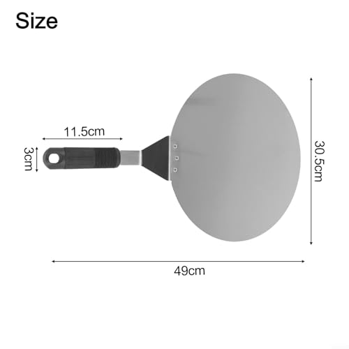 Pizzaschieber mit ergonomischem Griff zum sicheren Anheben von Backwaren in der Küche (30,5 cm) von FACAIIO